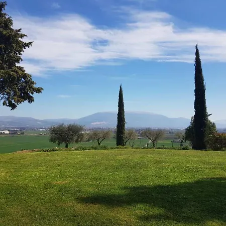 Casale In Collina Vista Assisi,brufa Di Torgiano 布鲁法